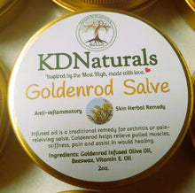 Load image into Gallery viewer, Goldenrod Salve 2 oz. (Organic)