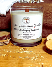 Load image into Gallery viewer, Mellow Mahogany Teakwood Candle 9 oz.