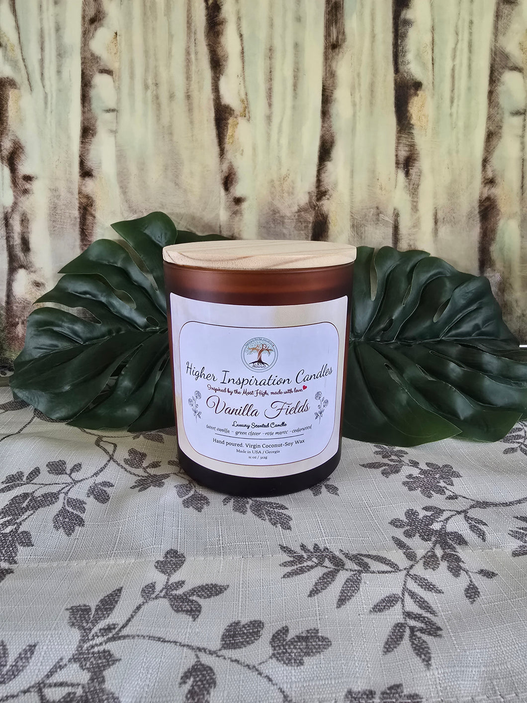 Vanilla Fields Luxury Candle