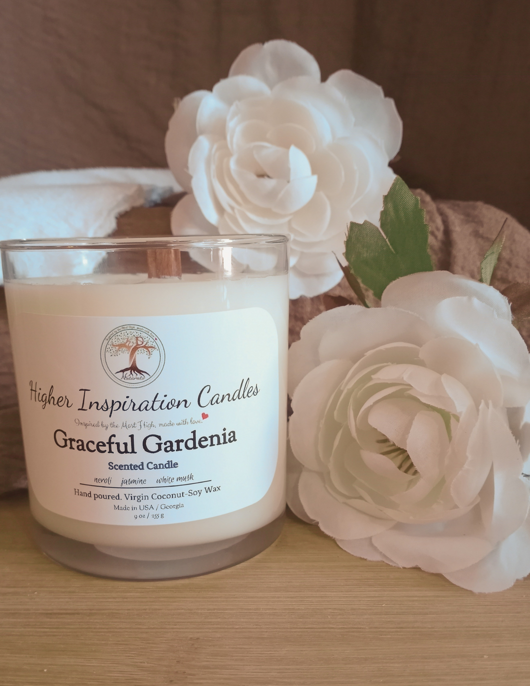 Graceful Gardenia Candle 9 oz.